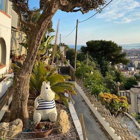 Superbe Appartement Grande Corniche Vue Sur Mer Nice A 4 Min Du Centre Ville Екстер'єр фото