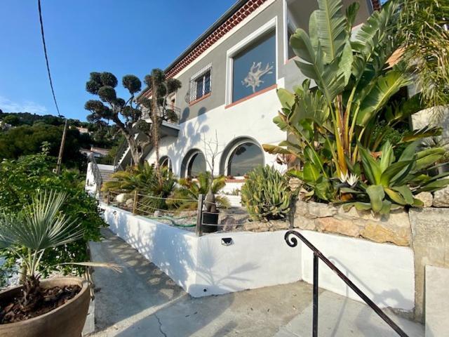 Superbe Appartement Grande Corniche Vue Sur Mer Nice A 4 Min Du Centre Ville Екстер'єр фото