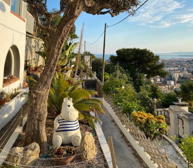 Superbe Appartement Grande Corniche Vue Sur Mer Nice A 4 Min Du Centre Ville Екстер'єр фото